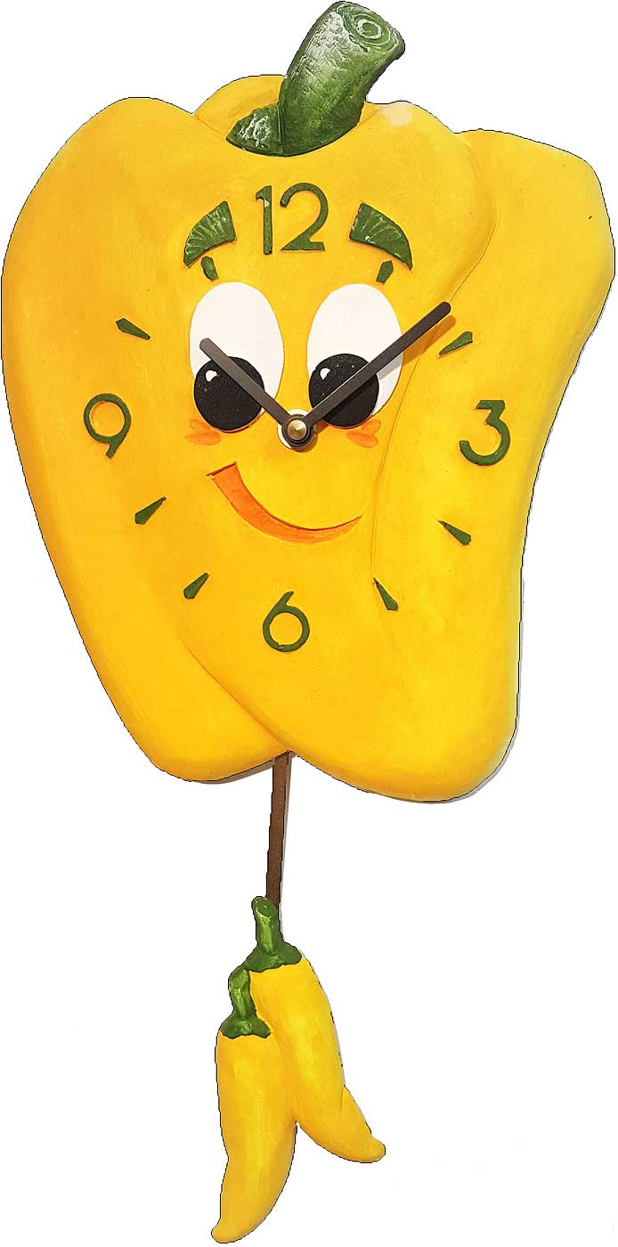 Terrastudio Wanduhr 24x20 cm Keramik • Handgefertigt • Made in Germany