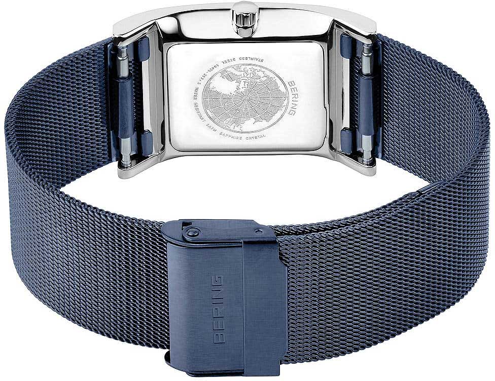 Bering Classic 10426-398-S Damenuhr • Kratzfestes Saphirglas • Feines Milanaise-Armband