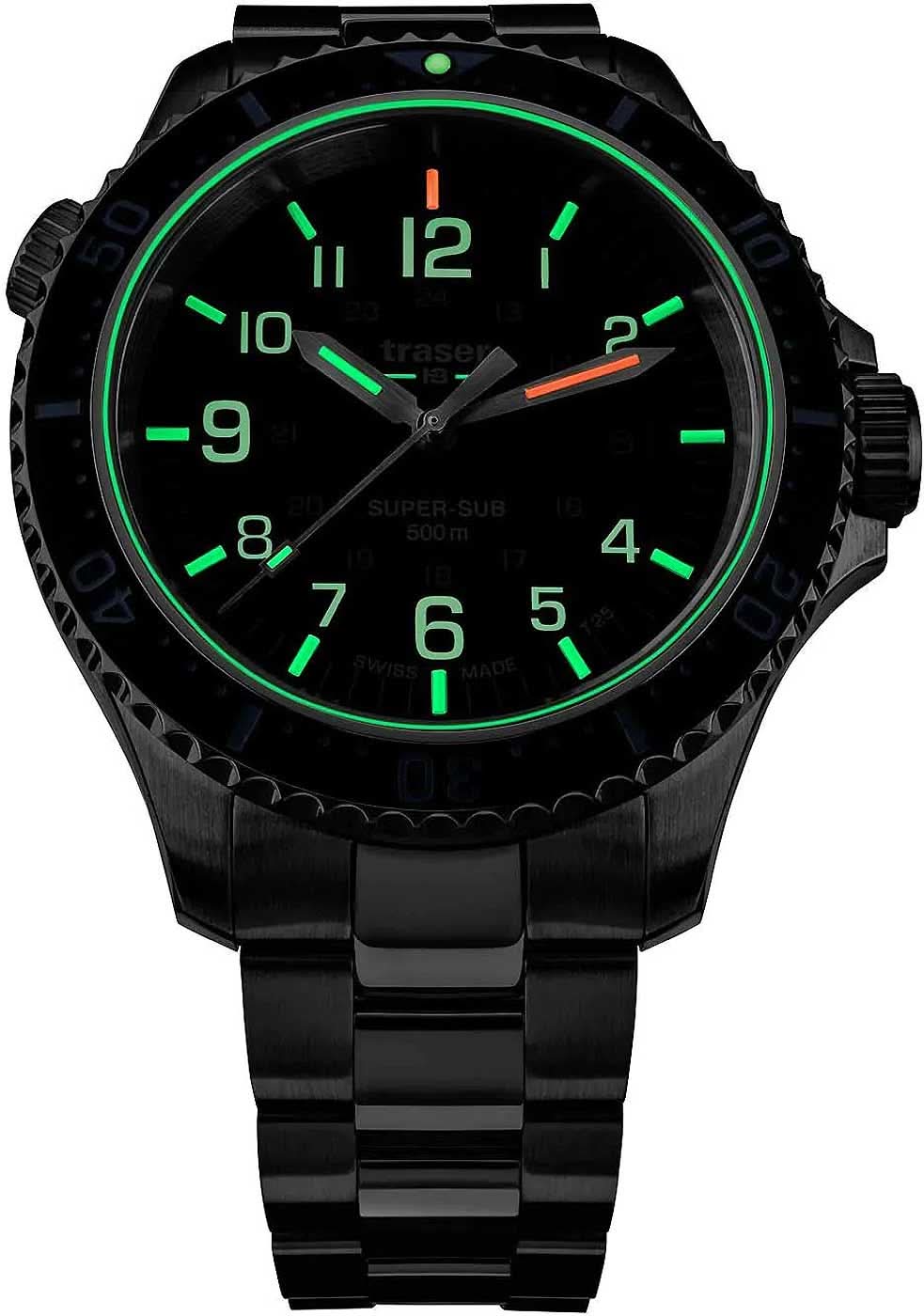 Traser P67 109375 Herrenuhr • Trigalight • Swiss Made