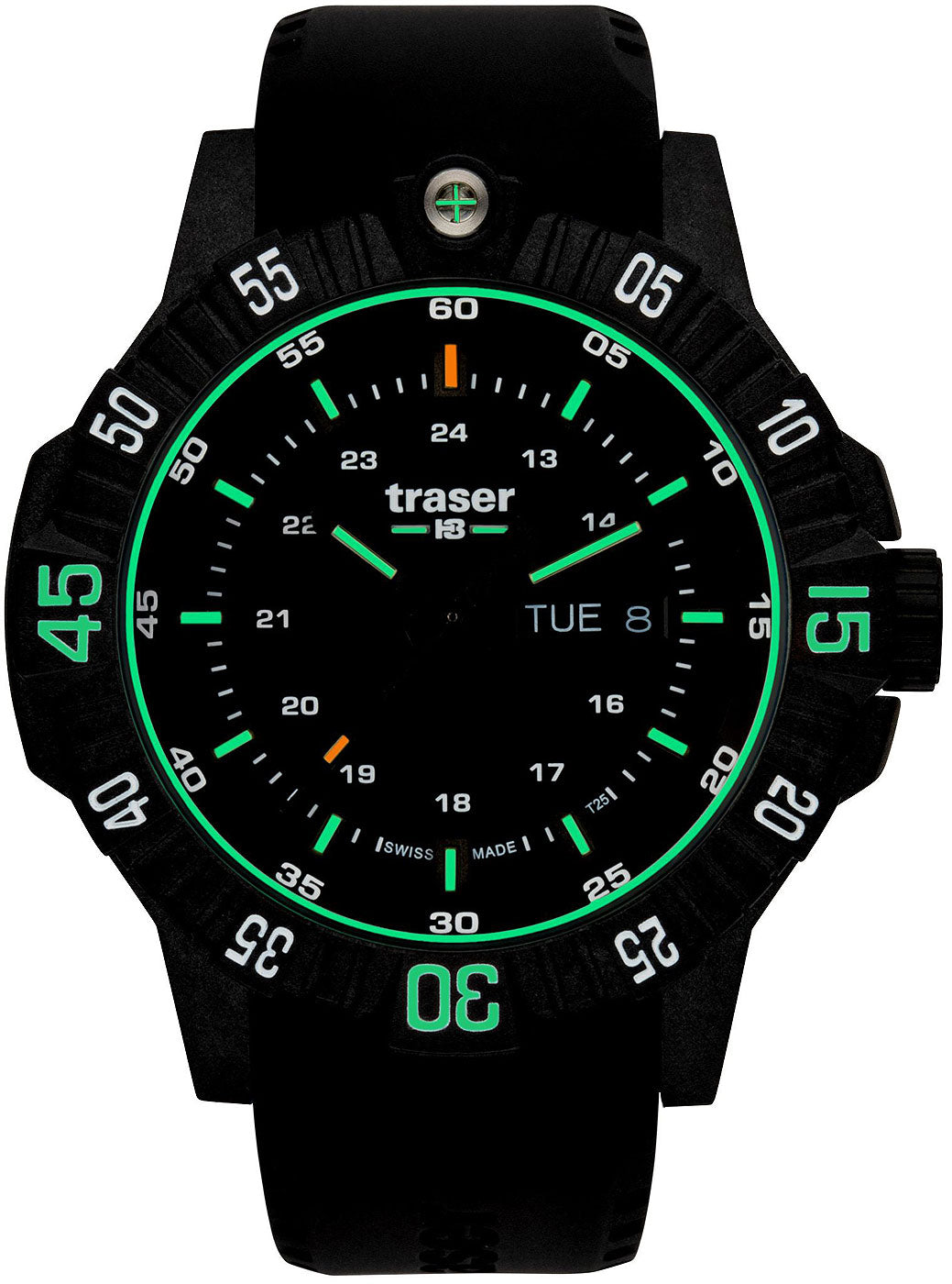 Traser P99 Q Tactical 110723 Men's Watch • Swiss Quartz Movement • trigalight Technology