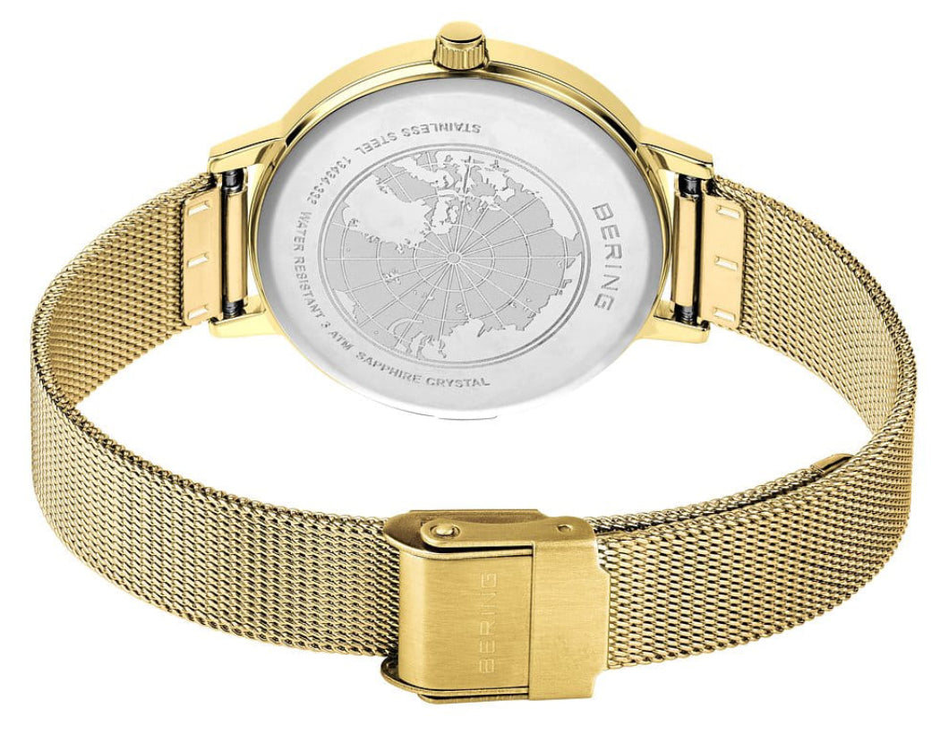 Bering Classic 13434-332 Damenuhr • Saphirglas • Milanaise