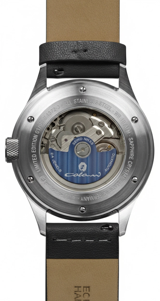 Colani Luigi Colani 1372-4 Men's Watch • Automatic GMT • Sapphire Crystal