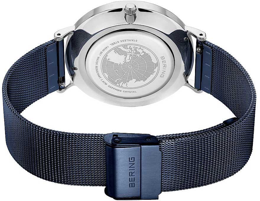 Bering Classic 14040-307 Herren Uhr • Präzises Quarzwerk • Kratzfestes Saphirglas