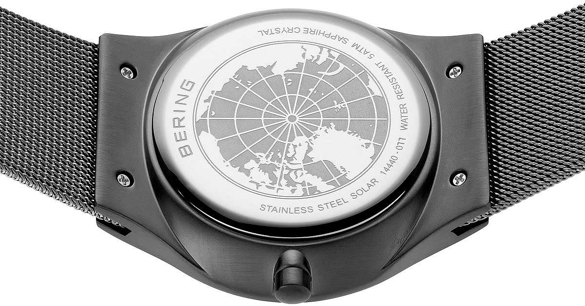 Bering Solar 14440-079 Herren Uhr • Solarwerk • Saphirglas