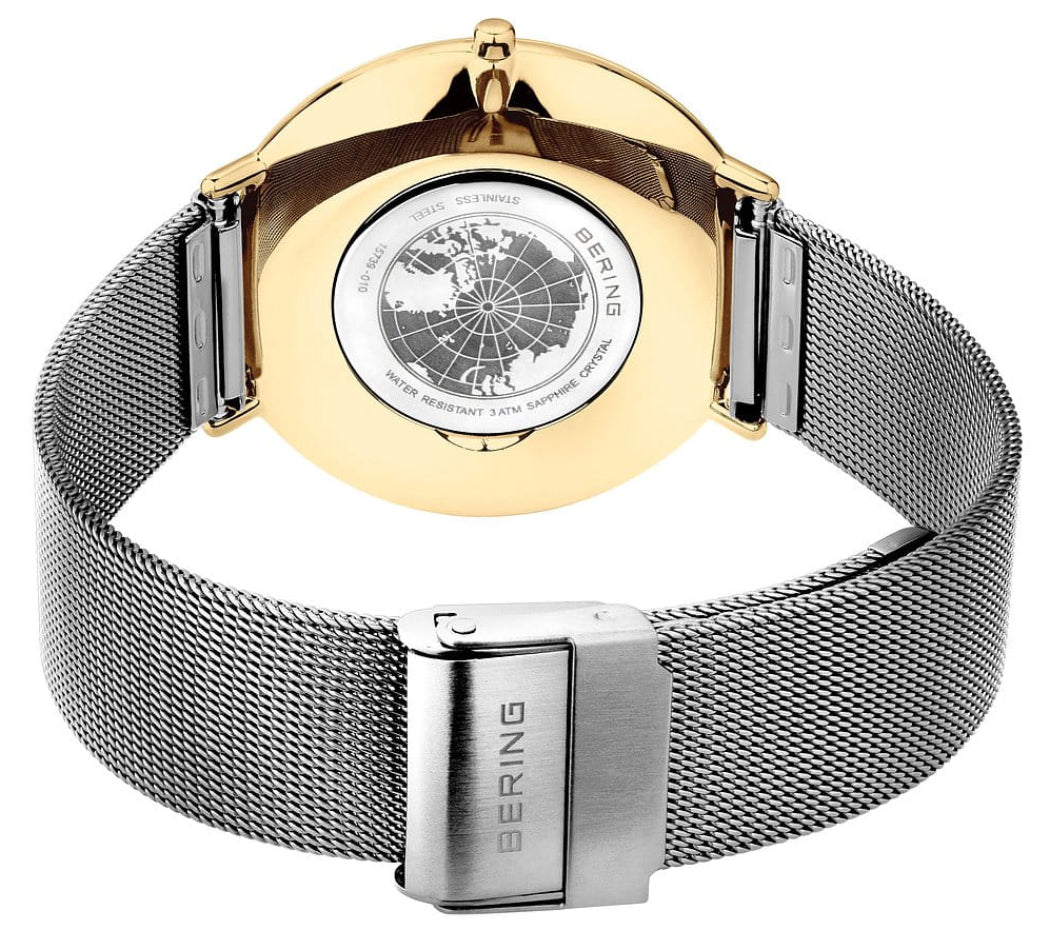 Bering Classic 11938-007 Herrenuhr • Kratzfestes Saphirglas • Leichtes Titan