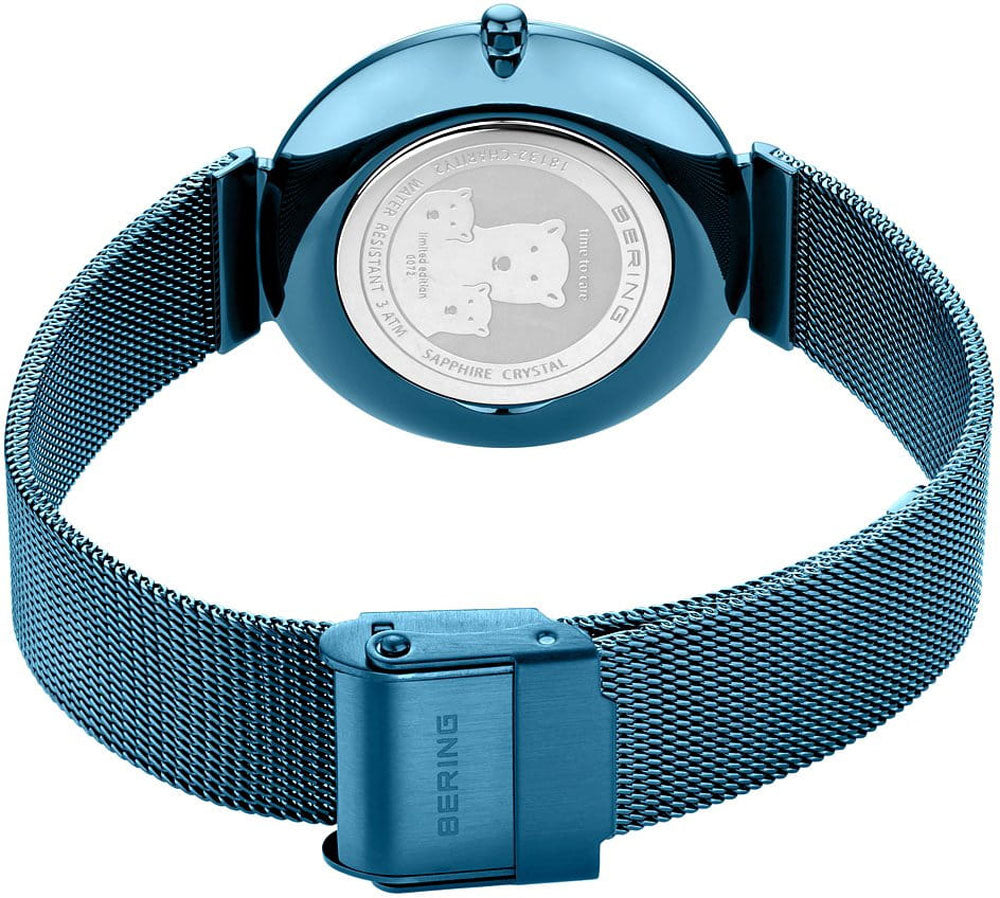 Bering Charity 18132-CHARITY1 Women's Watch • Scratch-Resistant Sapphire Crystal • Charity Edition
