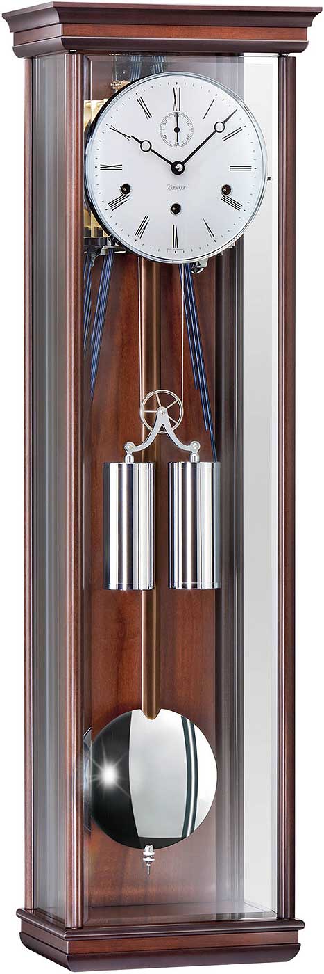 Pendeluhr Nussbaum 1/4 Westminster - Kieninger Modell: 2173-22-02