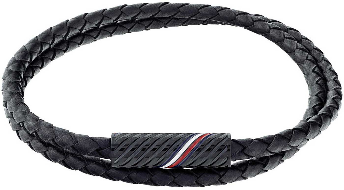 Braided Leather Bracelet - Tommy Hilfiger Model: 2790469
