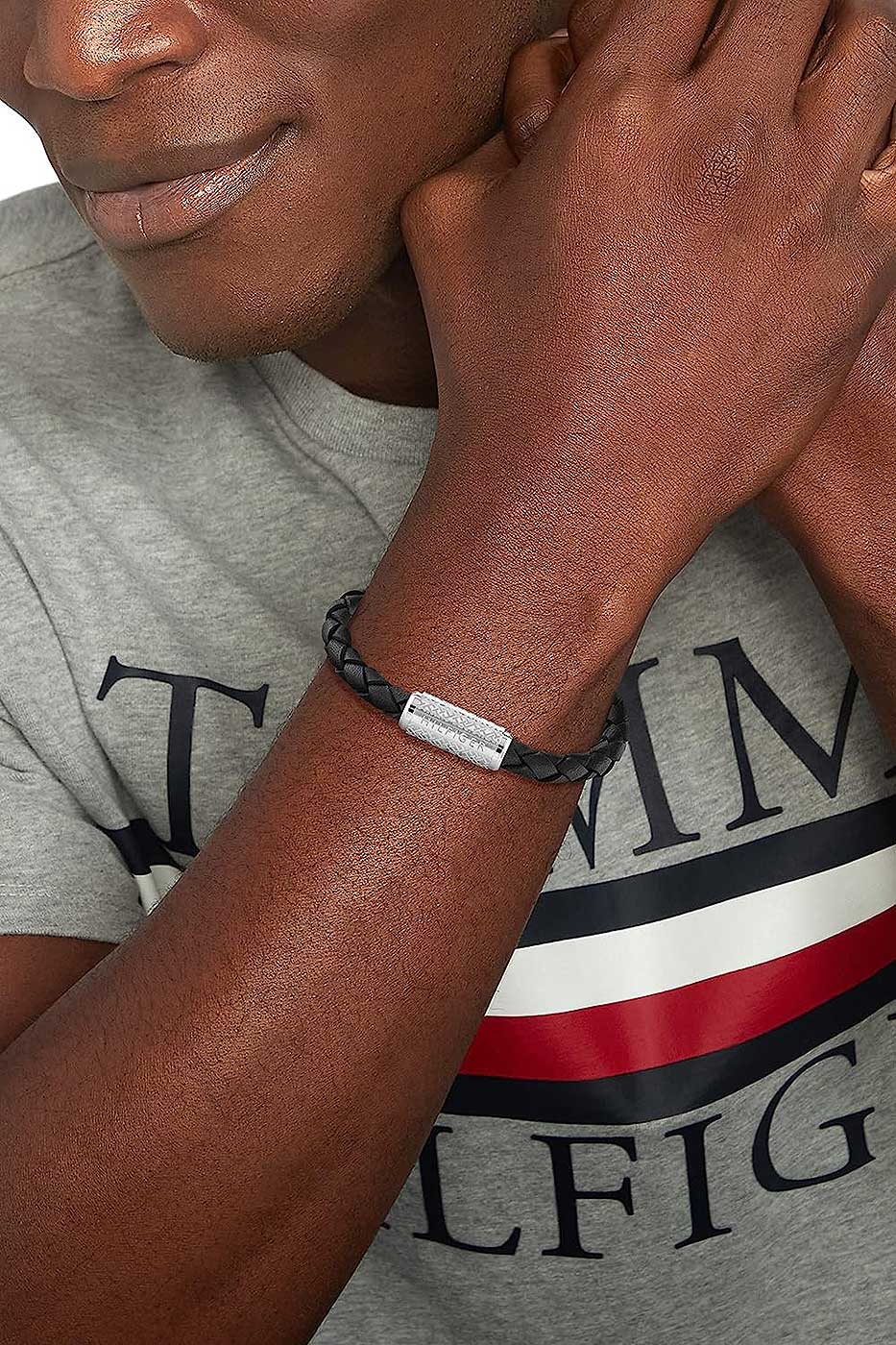 Geflochtenes Lederarmband - Tommy Hilfiger Modell: 2790479