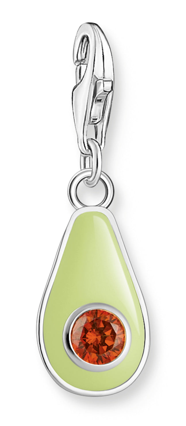 Thomas Sabo Charm Pendant Avocado Silver