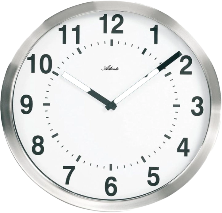 Atlanta Wall Clock • Timeless Design • Precise Movement