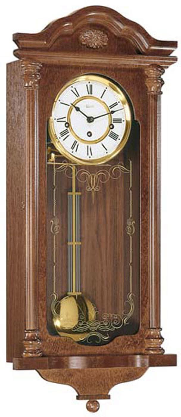 Hermle Wall Clock 68x29x11 cm Wood • Westminster Chime • Automatic Night Shut-off