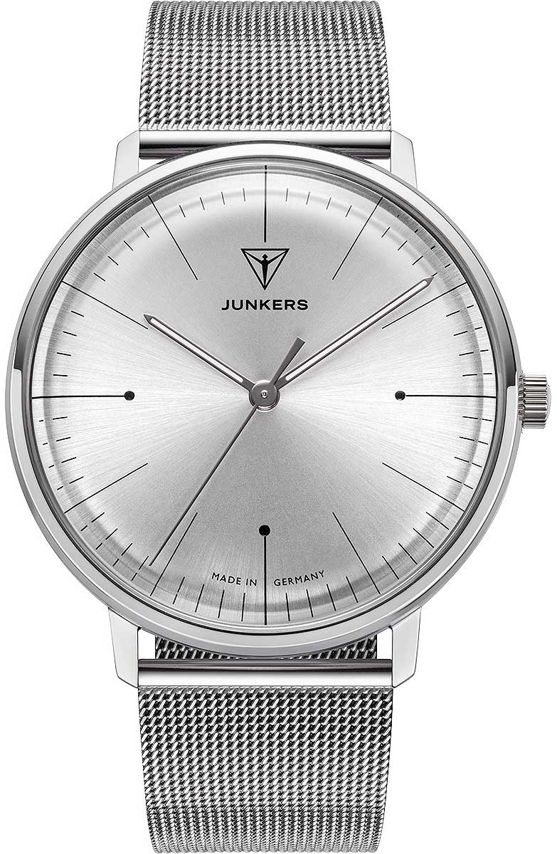 Junkers Bauhaus 906.01.03.M Watch • Precise quartz movement • Elegant Milanese strap