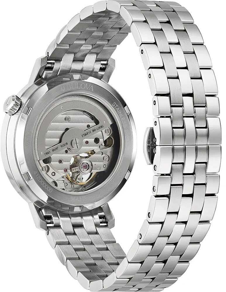 Bulova Aerojet 96A319 Herrenuhr • Automatik • Open Heart
