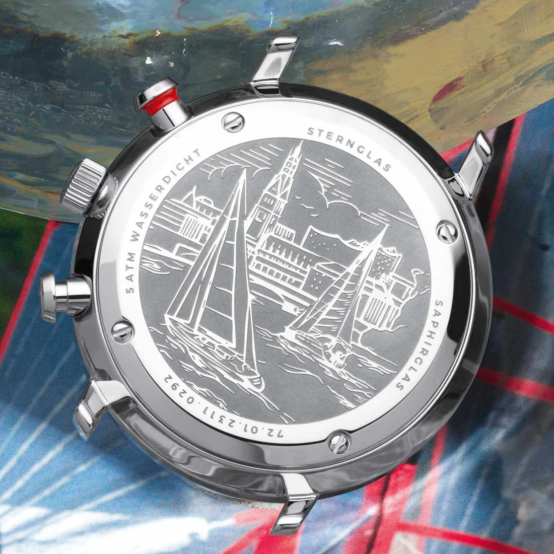 Herrenuhr Hamburg - Sternglas Modell: S01-HC10-FI04