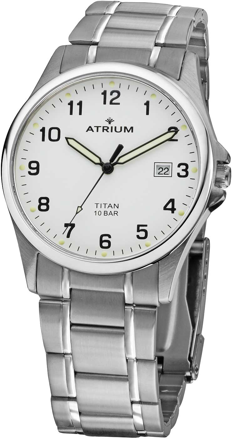 Atrium Titan A23-10 Uhr • Leicht & Robust • 10 Bar Wasserdicht