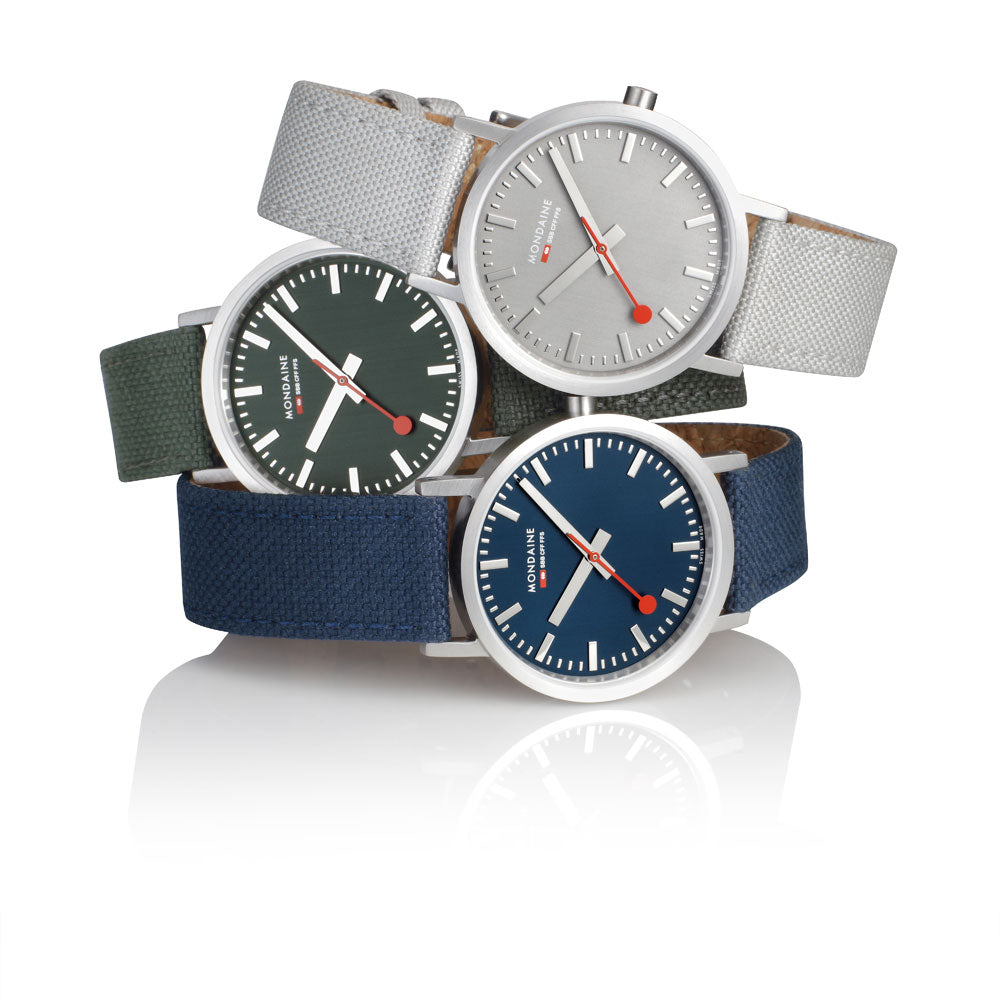 Mondaine Classic A660.30314.11SBBV Uhr • Quarz Uhrwerk • Schweizer Bahnhofsuhr Design