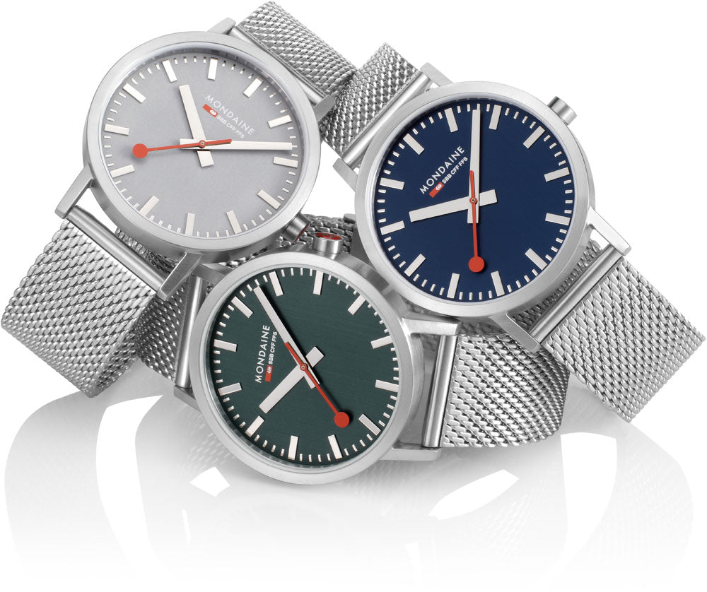 Damen- und Herrenuhr Classic - Mondaine Modell: A660.30360.80SBJ