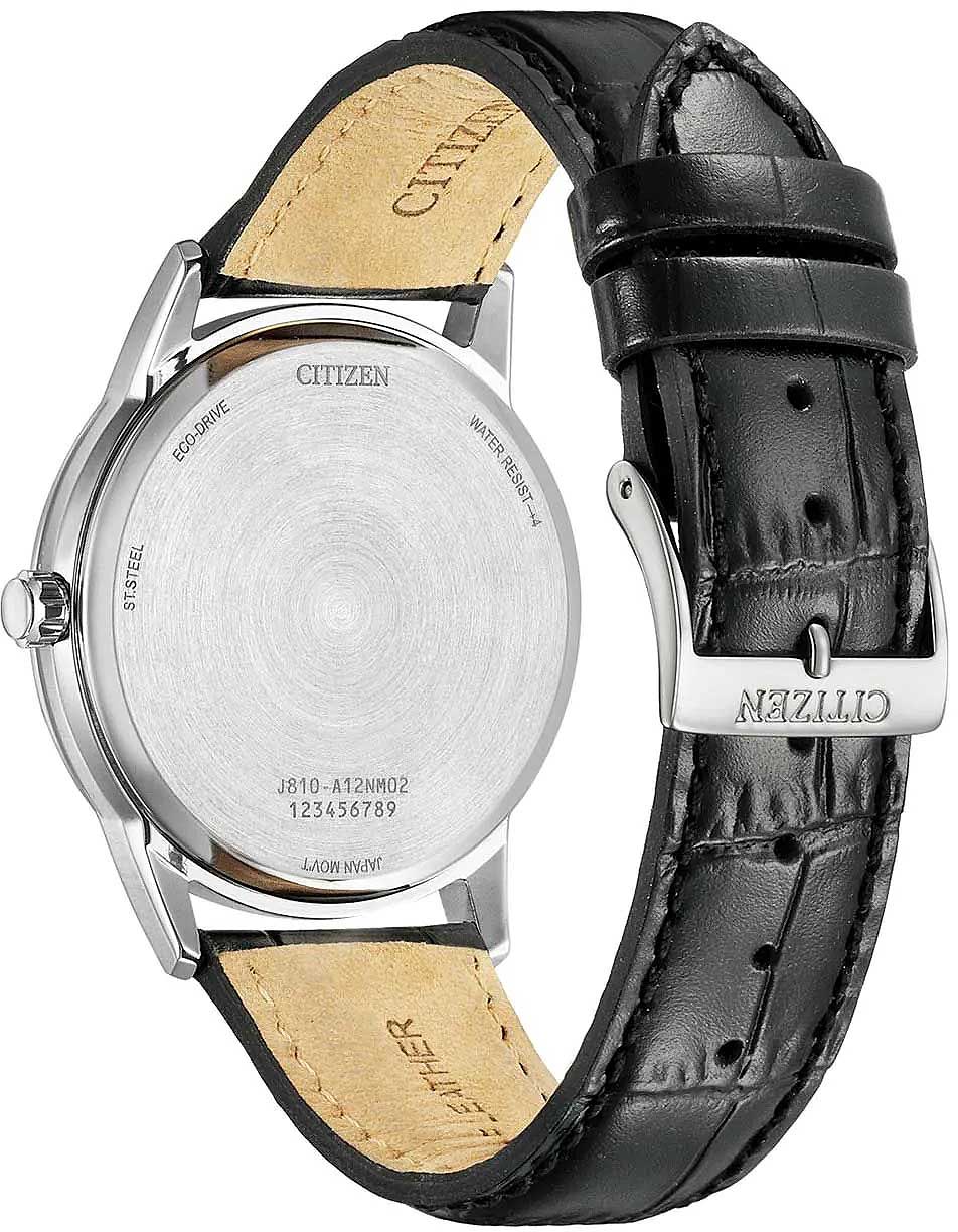 Citizen Eco-Drive AW1780-17L Herrenuhr • Solar-Antrieb • Elegantes Lederband
