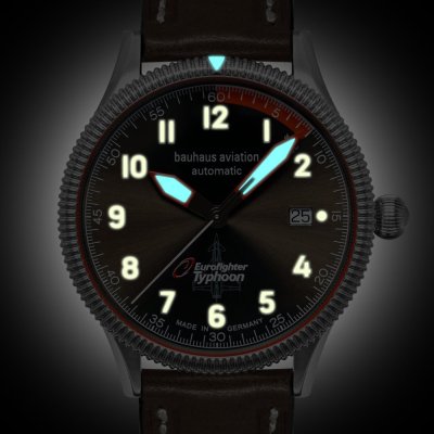 Automatik-Fliegeruhr Schweizer SW200 Uhrwerk - Bauhaus Modell: 2556-2