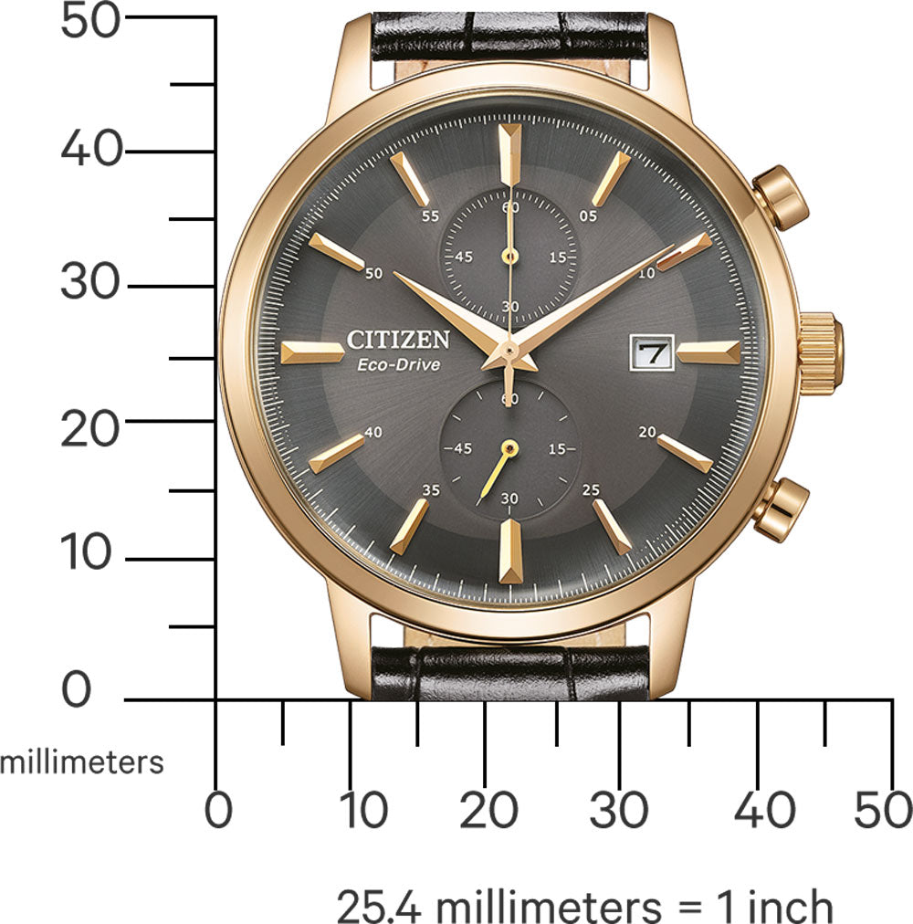 Citizen Eco-Drive CA7067-11H Uhr • Solarantrieb • Chronograph