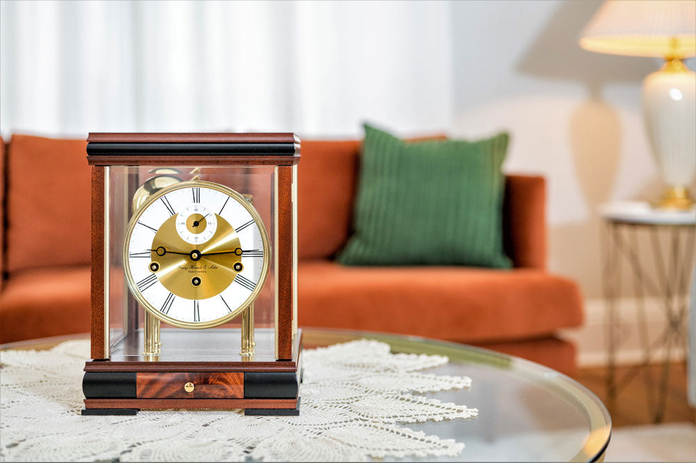 Tischuhr Kirschbaum 4/4 Westminster - Hermle Modell: 22998-160352