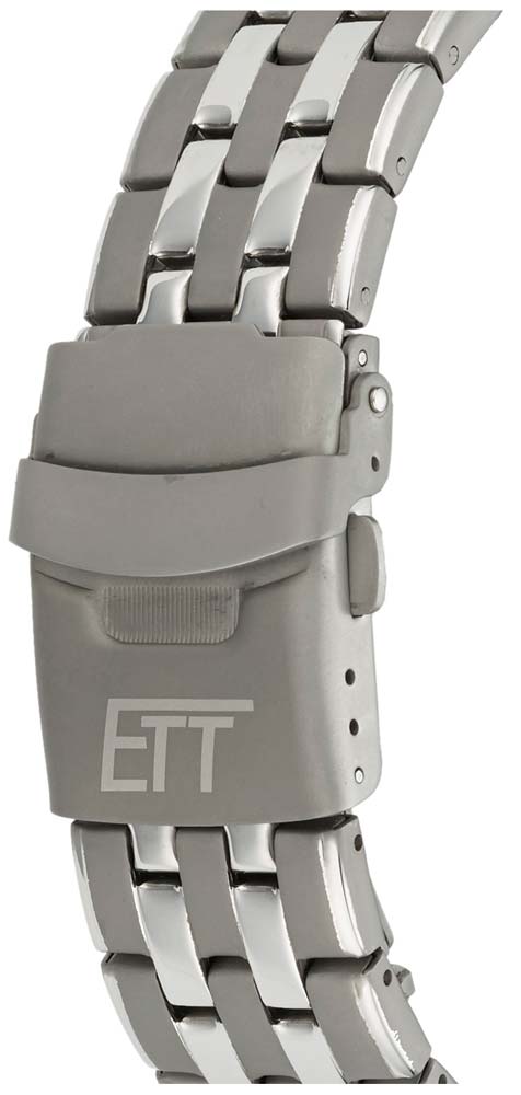 Eco Tech Time Hunter II EGS-11302-22M Herren Uhr • Funksolar • Edelstahl