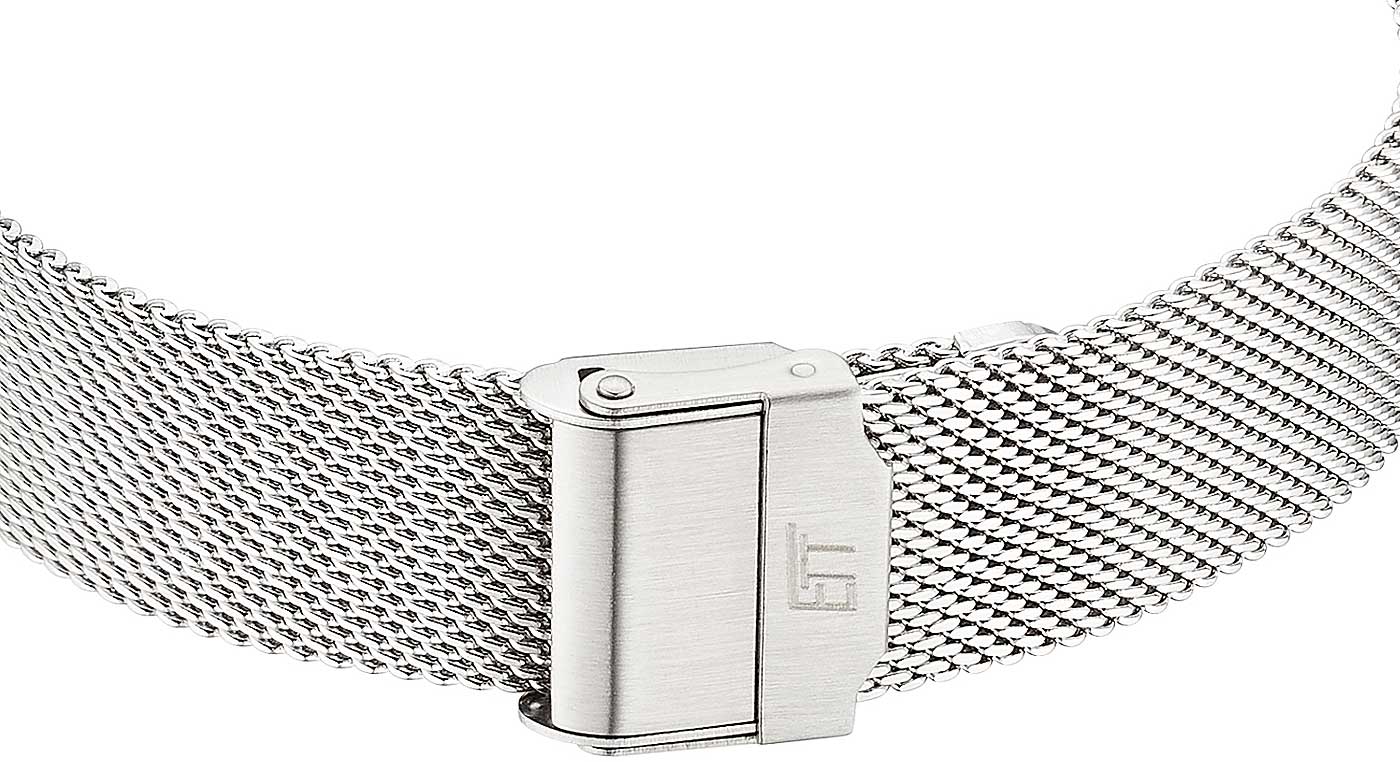 Eco Tech Time Atacama ELS-11618-81MS Damen Uhr • Funksolar • Edelstahl