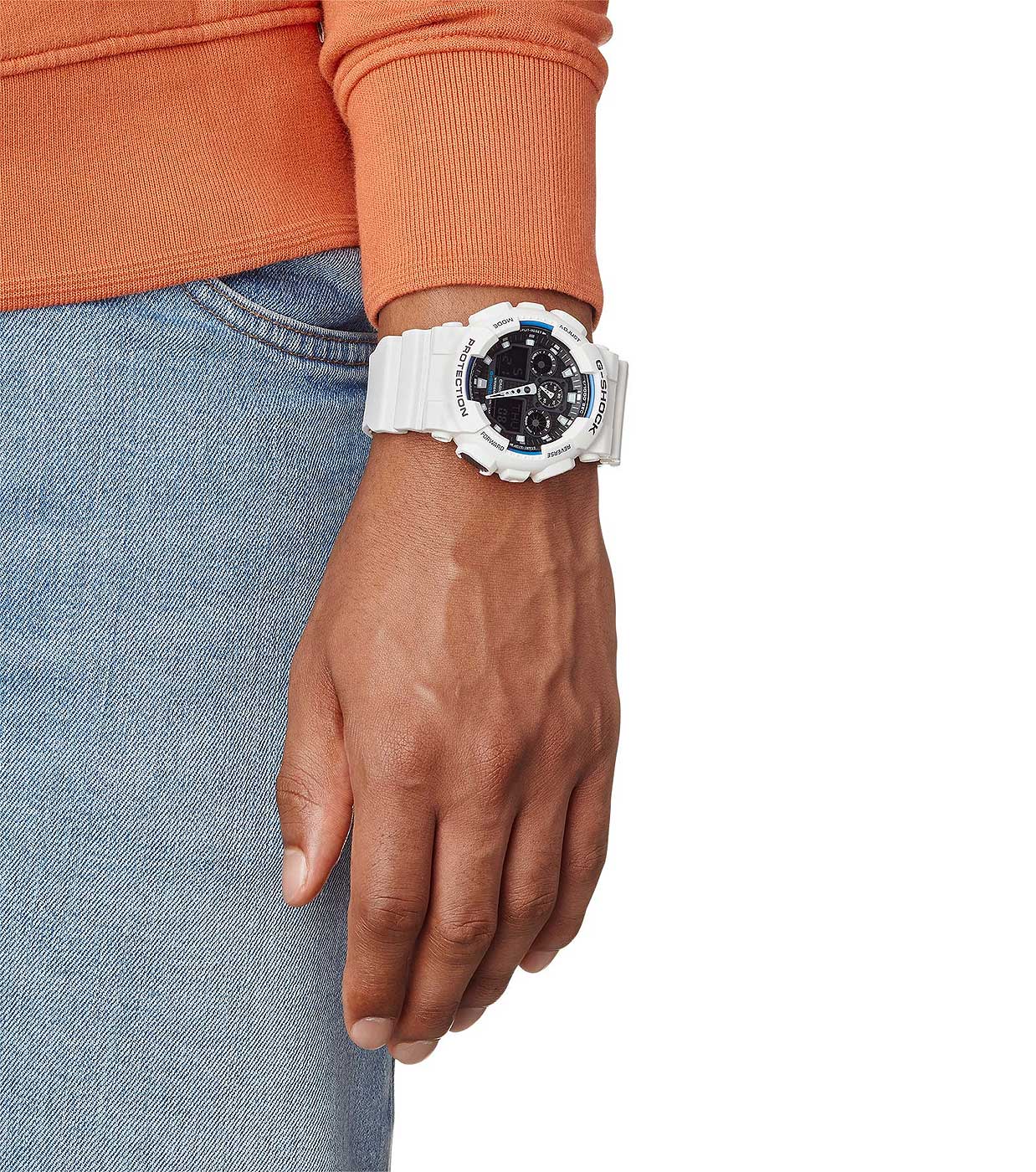 Casio G-Shock GA-100B-7AER Uhr • Stoßfest • 20 Bar Wasserdicht