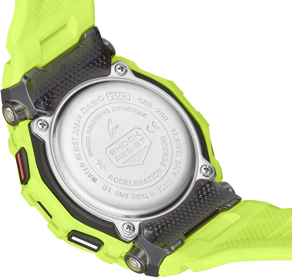 Casio G-Shock GBD-200-9ER Herrenuhr • Smarte Funktionen • Extreme Stoßfestigkeit