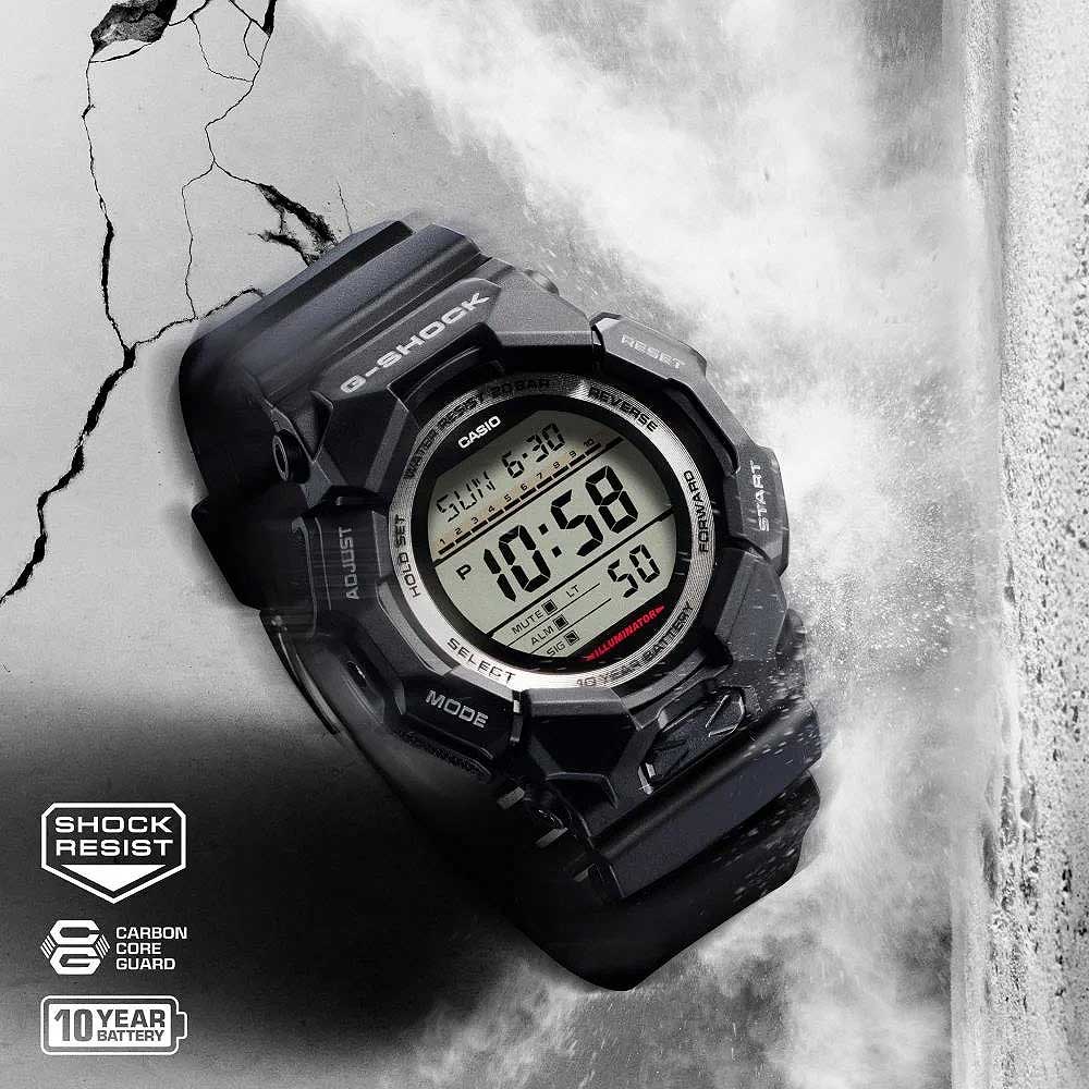 Casio G-Shock GD-010-1ER Herrenuhr • 10 Jahre Batterie • Carbon Core Guard