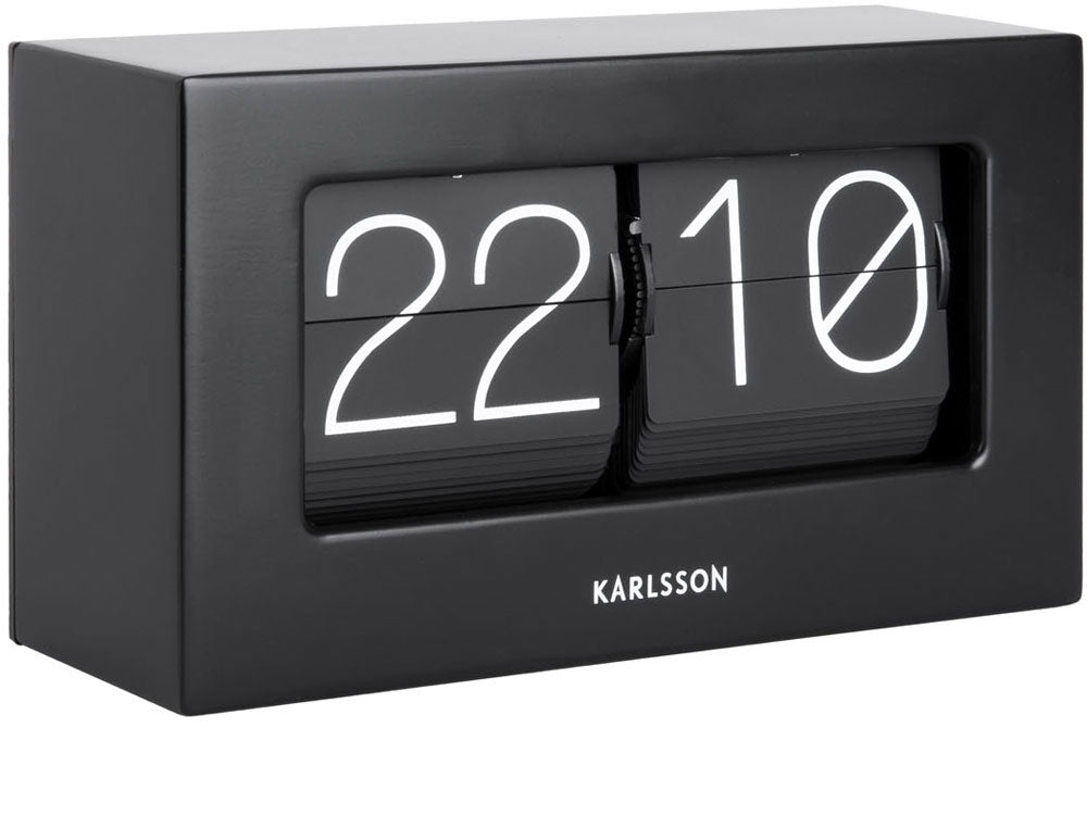 Wanduhr Tischuhr modern - Karlsson Modell: KA5620BK