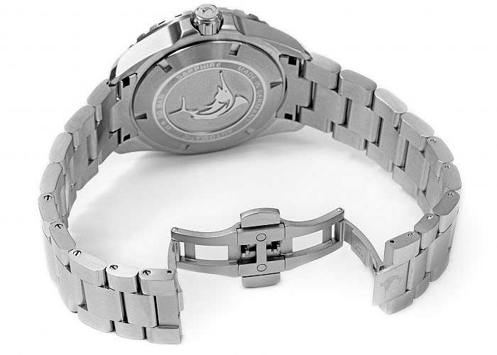 Marc & Sons GMT II MSG-008-01 Men's Watch • Automatic • Sapphire Crystal