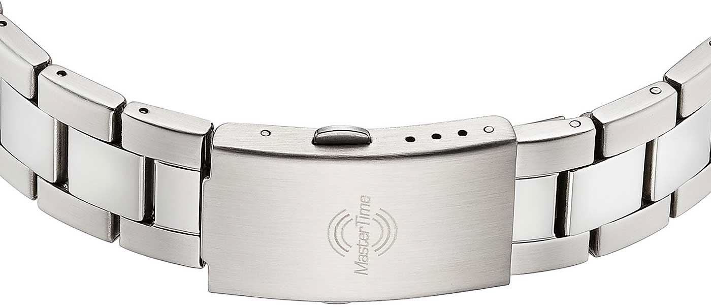 Master Time MTGA-10874-22M Herren Uhr • Funk • Edelstahl