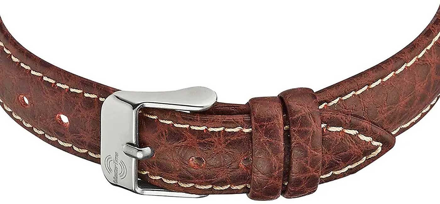 Master Time Funk Basic MTLA-10762-22L Damen Uhr • Funkgesteuert • Klares Zifferblatt