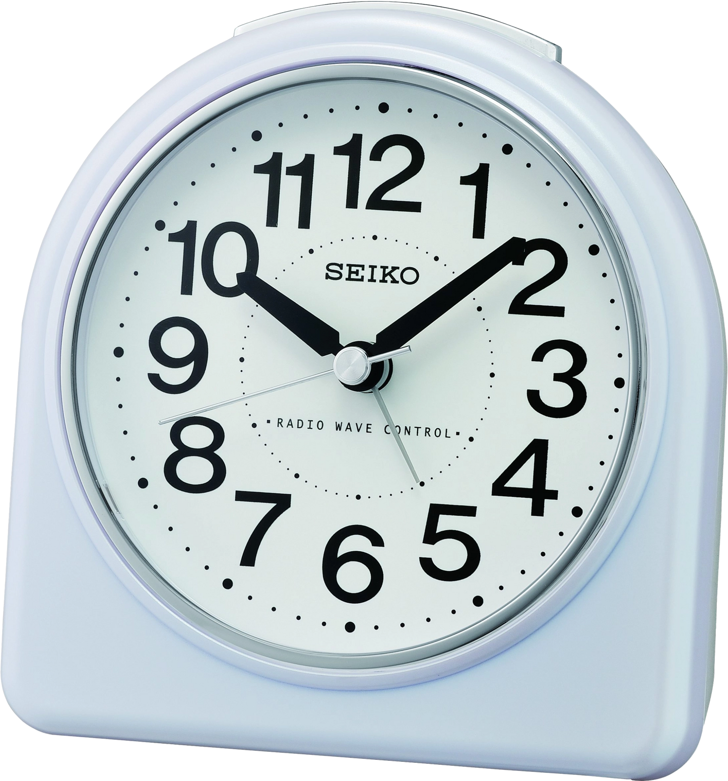 Seiko Classic Alarm Clock H 9.2 cm x W 9.8 cm x D 5.8 cm Plastic • Analog Time Display • Snooze Function