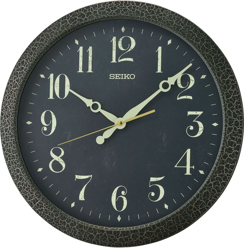 Seiko Wanduhr 41x41x5 cm Kunststoff • Geräuschlos • Modernes Design