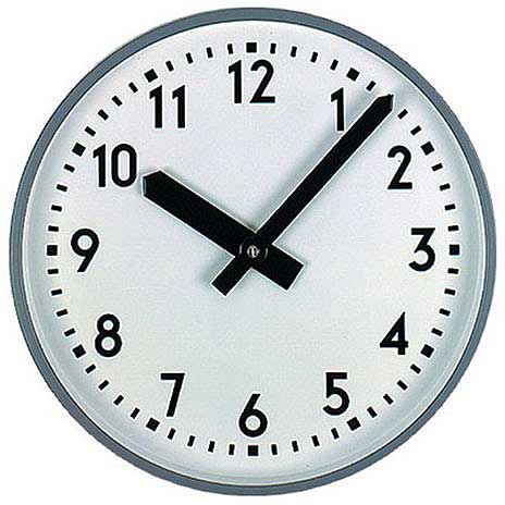 Funkwanduhr - Serie: Analoge Innenuhr - GER-Technik Modell: RIU-Funk-50-A