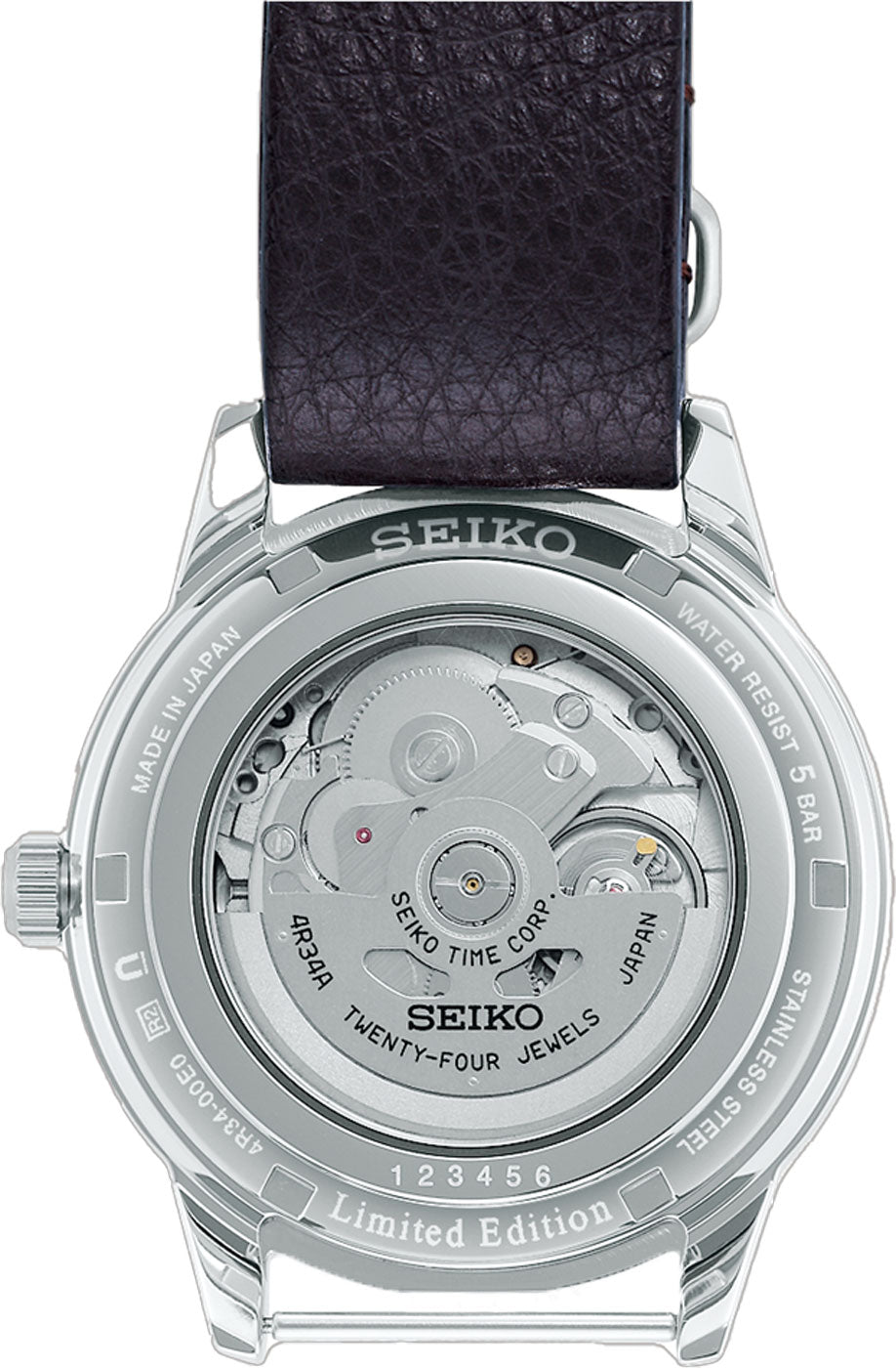 Seiko Presage SSK015J1 Herrenuhr • Automatik GMT • LumiBrite