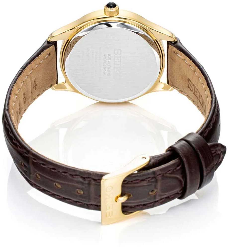 Seiko SWR072P1 Damenuhr • Saphirglas • Präzises Quarzwerk