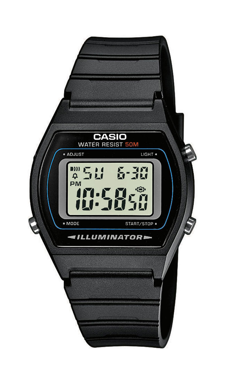 Casio Collection W-202-1AVEF Uhr • Illuminator • 5 Bar Wasserdicht