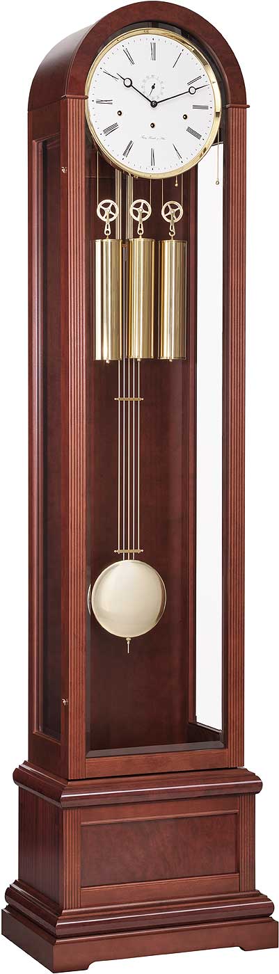 Hermle Standuhr 193x52x32 cm Holz • Westminster Schlagwerk • Bevelled Glas