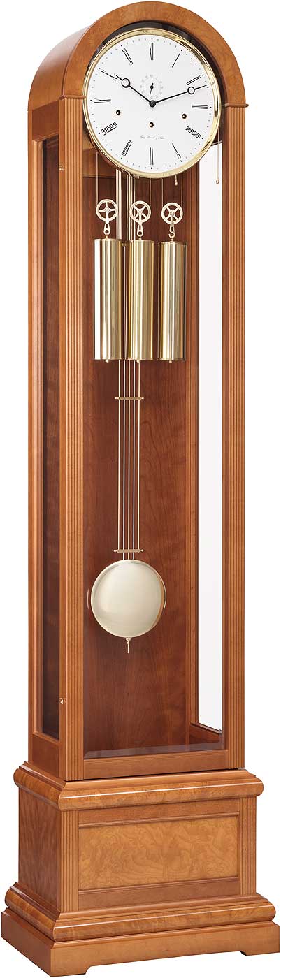 Hermle Standuhr 193x52x32 cm Holz • Westminster Glockenspiel • Nachtabschaltung