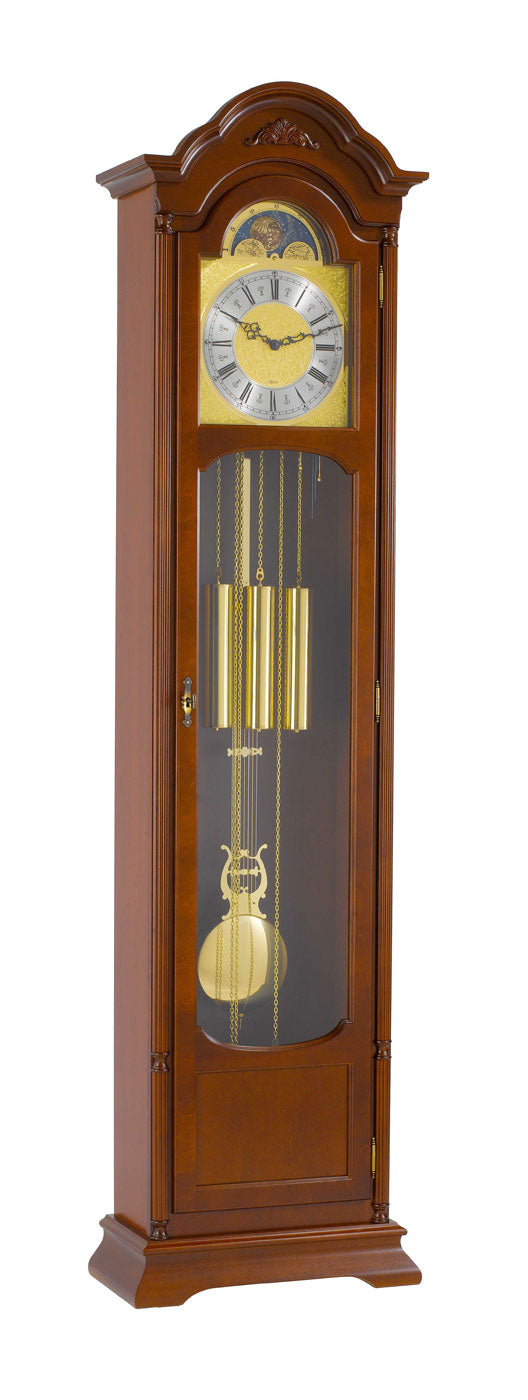 Hermle Standuhr 196x48,5x25 cm Holz • Westminster Glockenspiel • Mondphasenanzeige