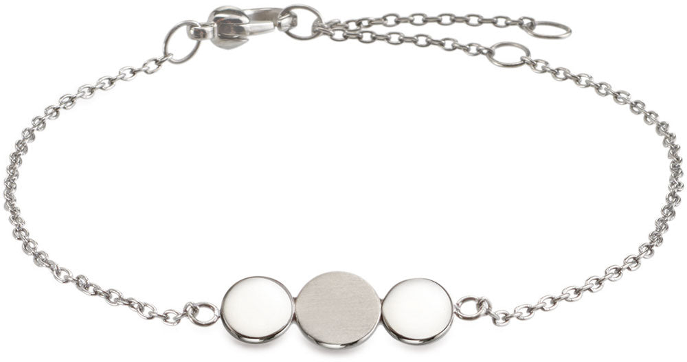 Armband mit drei Kreisen - Boccia Jewelry Modell: 03028-01