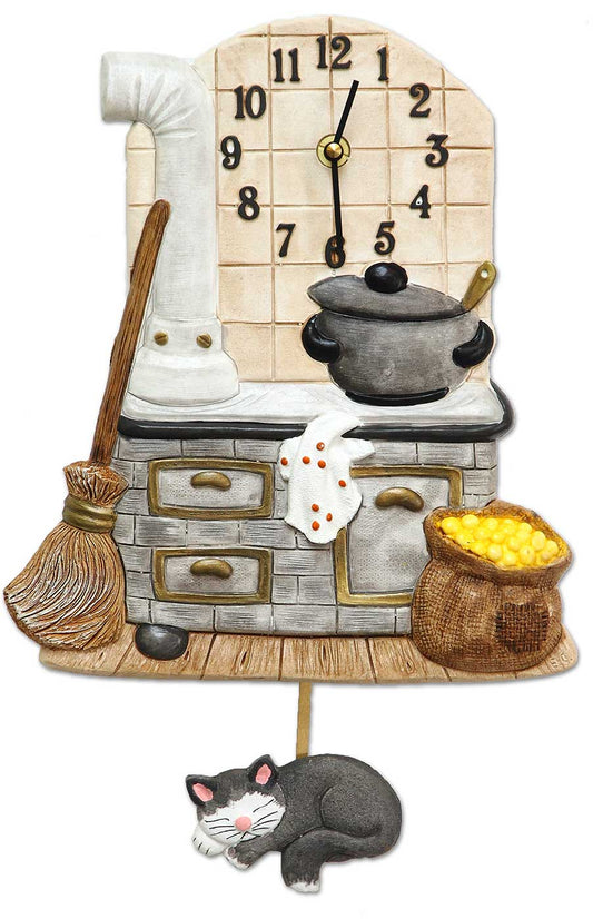 Küchenuhr Alter Ofen - Terrastudio Modell: Pendel
