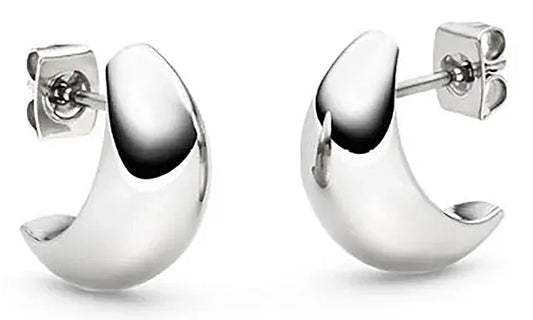 Ohrstecker aus Titan, mondförmig - Boccia Jewelry Modell: 05089-01