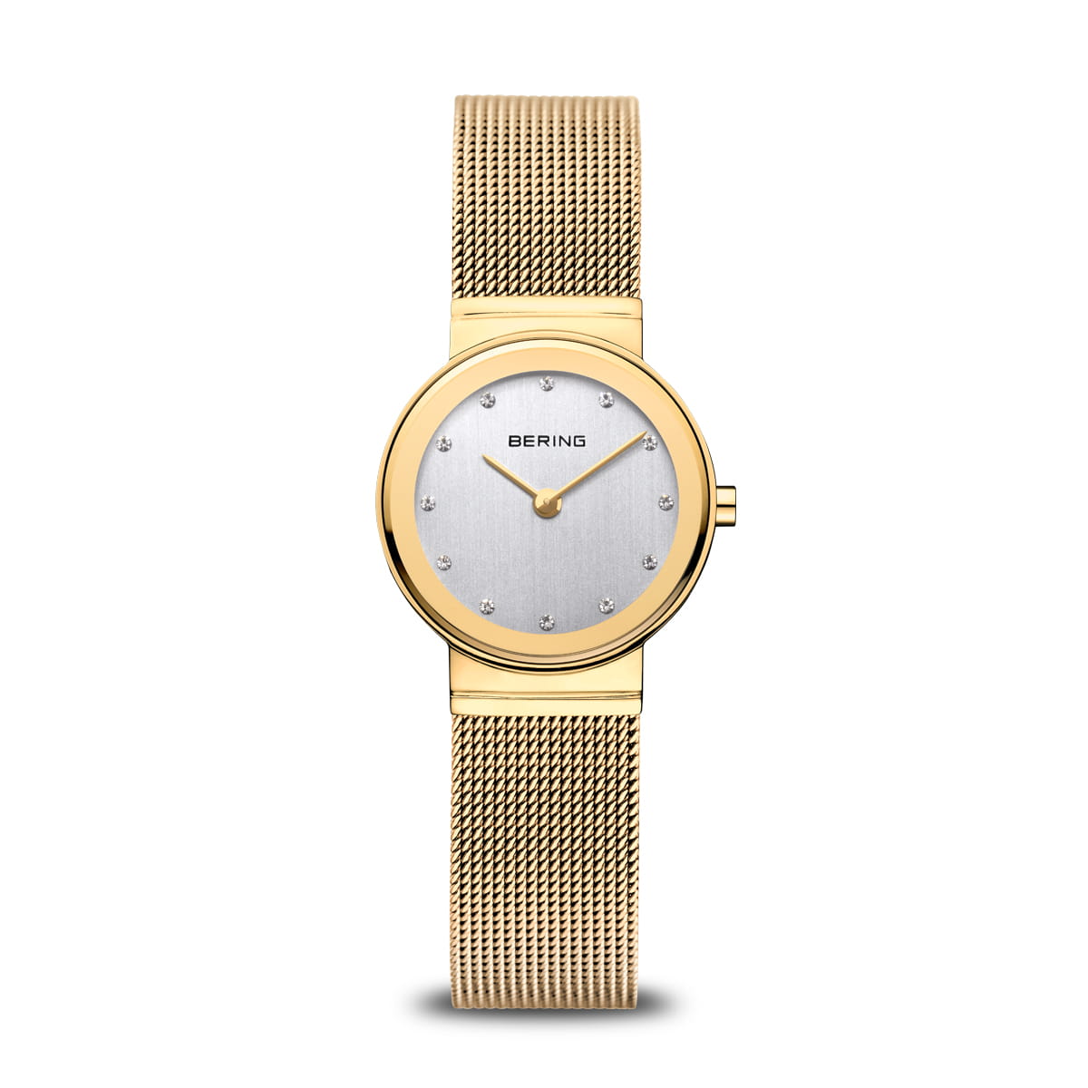 Bering Classic 10126-334 Damenuhr • Kratzfestes Saphirglas • Feines Milanaise-Armband