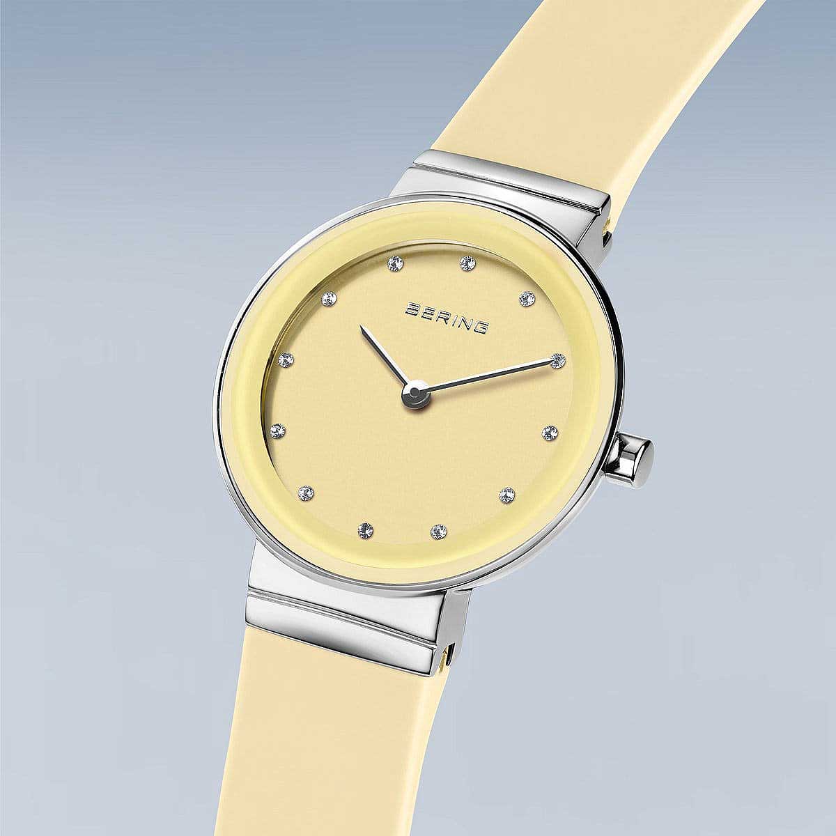 Bering Classic 10129-600 Damenuhr • Kratzfestes Saphirglas • Flaches Design