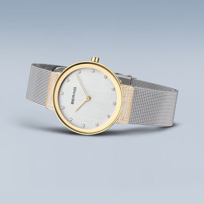 Bering Classic 10135-0105 Damenuhr • Saphirglas • Milanaise